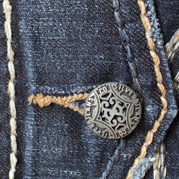 Silver Jeans Women's Suki Skinny Blue Size 27x31 - Picture 10 of 13